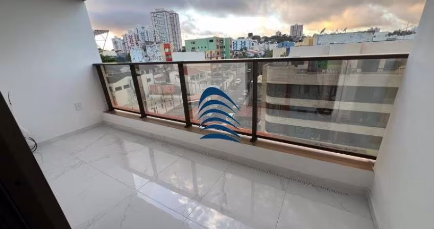 Excelente apartamento 1/4 e sala com varanda no SMART CONVENÇÕES - Armação, 34m², nascente, vista mar