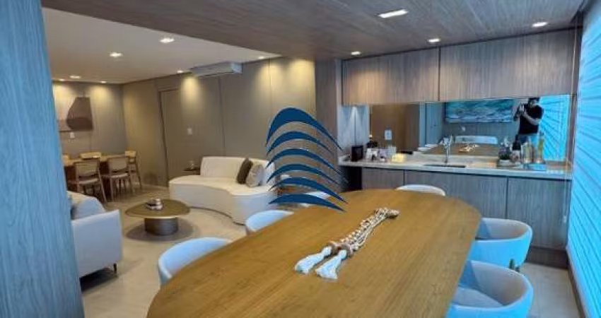 Lindo Apartamento em Alphaville Salvador Finamente decorado, 3 suítes com sala ampliada, 140m2, varanda gourmet incorporada a sala