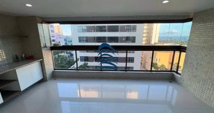 Apartamento a venda no costa azul - 3 quartos com 1 suíte 106m2, varanda gourmet com bancada, vista mar