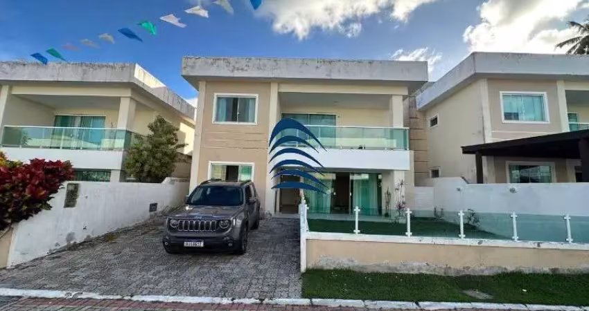 Excelente casa em buraquinho no condomínio jardim tropical - localização fantástica - 4/4 sendo 3 suítes - bem dividida - nascente - área gourmet - 2 vagas