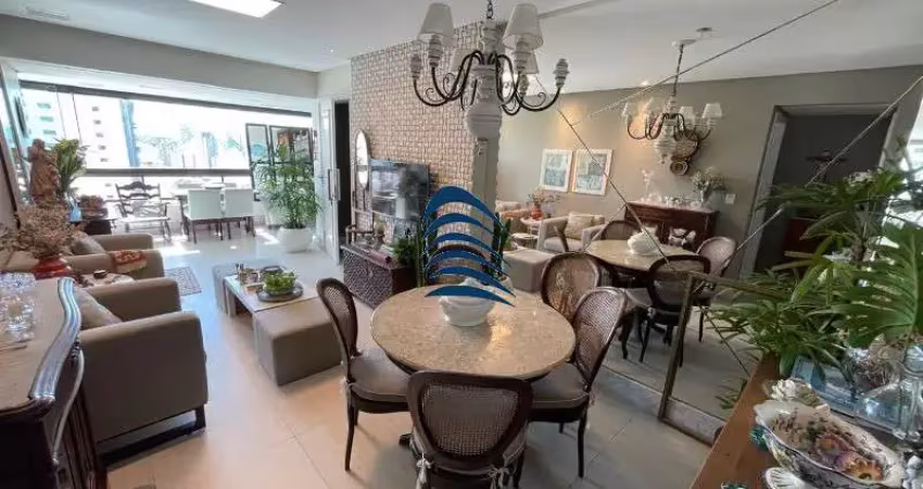 Excelente apartamento na pituba, 3/4, 2 suítes, 89m², sala ampla com varanda integrada, nascente total, super ventilado, andar alto, vista ma