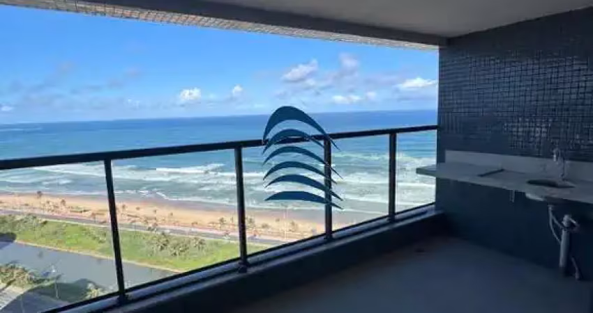 Apartamento a venda no dumare jaguaribe  3 suítes com 103 m2, andar altíssimo na torre sul, linda vista mar, varanda gourmet, 02 vagas de garagem, banheiro de serviço, lavabo, 02 vagas de garagem.
