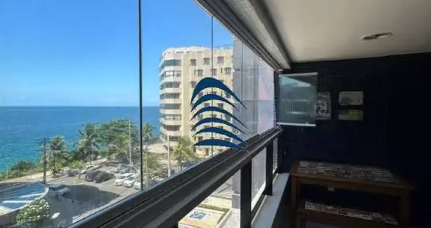 Ondina choice - vista mar  excelente apartamento a venda  45,50m2 -  1/4  armários  varanda vista mar