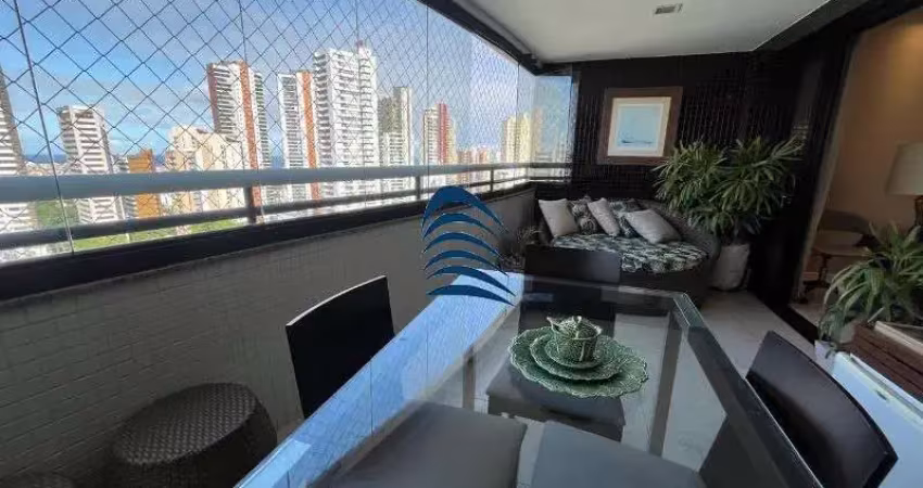 Horto florestal | 3 suítes + home | 164m² | 3 vagas | nascente | andar alto | vista frontal | varanda com passa-prato