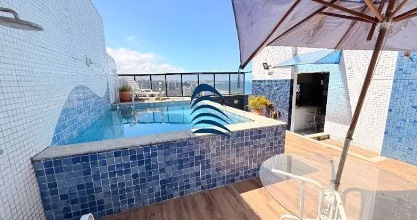 Bahia suítes residence   ?jardim armação cobertura duplex, 2/4 com 2 suítes, varanda, com piscina privativa, 148m