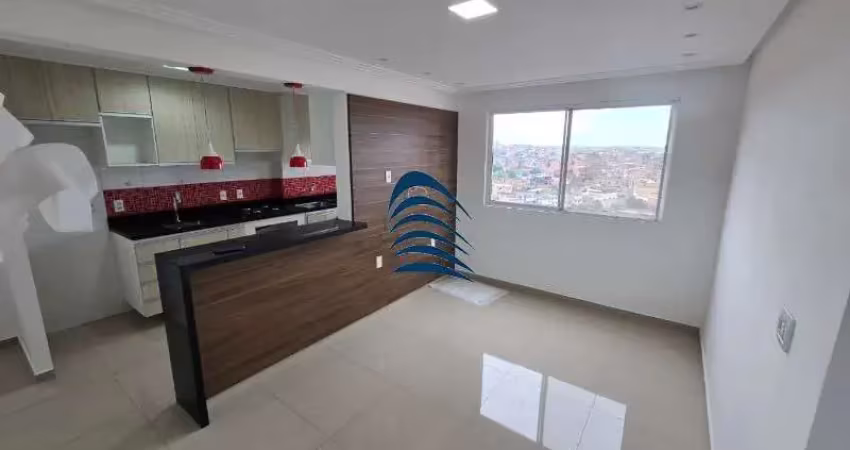 Locação no cores de piatã, apartamento andar alto, ventilado