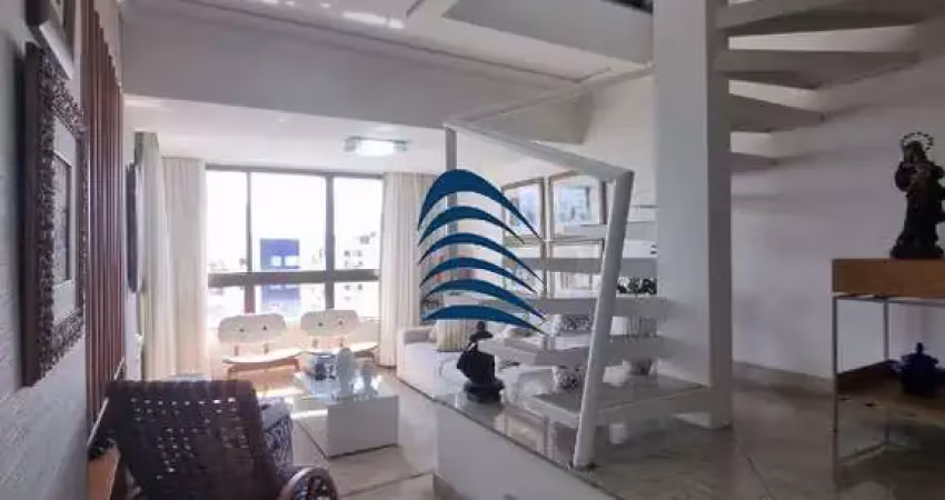 Vendo cobertura duplex no alto do itaigara   269 m2  pavimento inferior  3 quartos ( 2 suites)  suíte master com closet  sala em 3 ambientes
