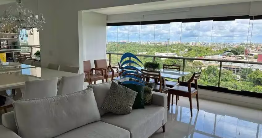 Brisas residencial clube | 106m² | 3/4 sendo 1 suíte + home office | andar alto | varanda gourmet integrada.