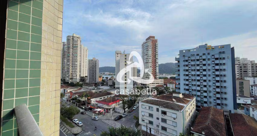 Apartamento com 3 dormitórios à venda, 153 m² por R$ 960.000,00 - Ponta da Praia - Santos/SP