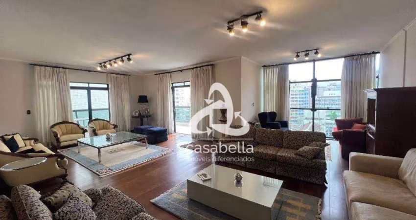 Apartamento com 4 dormitórios à venda, 331 m² por R$ 2.660.000,00 - Gonzaga - Santos/SP