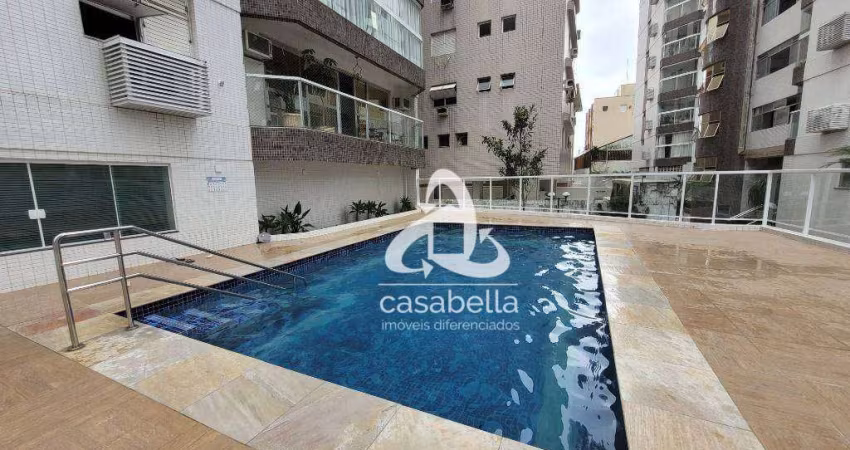 Apartamento com 4 dormitórios à venda, 166 m² por R$ 1.070.000,00 - Aparecida - Santos/SP