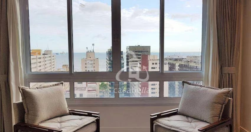 Apartamento com 4 dormitórios à venda, 219 m² por R$ 3.190.000,00 - Pompéia - Santos/SP
