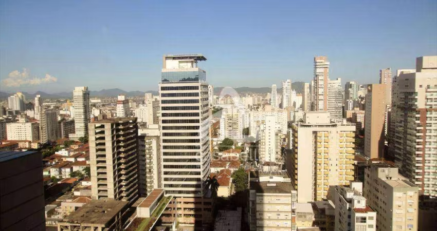 Apartamento com 2 dormitórios para alugar, 86 m² por R$ 7.000,02/mês - Gonzaga - Santos/SP