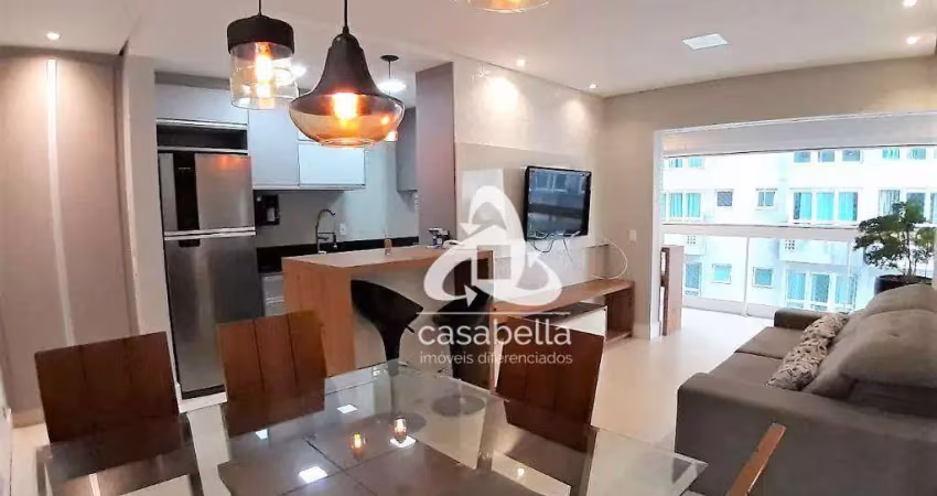 Apartamento com 2 dormitórios, 82 m² - venda por r$ 1.100.000,00 ou aluguel por r$ 6.000,00/mês - gonzaga - santos/sp
