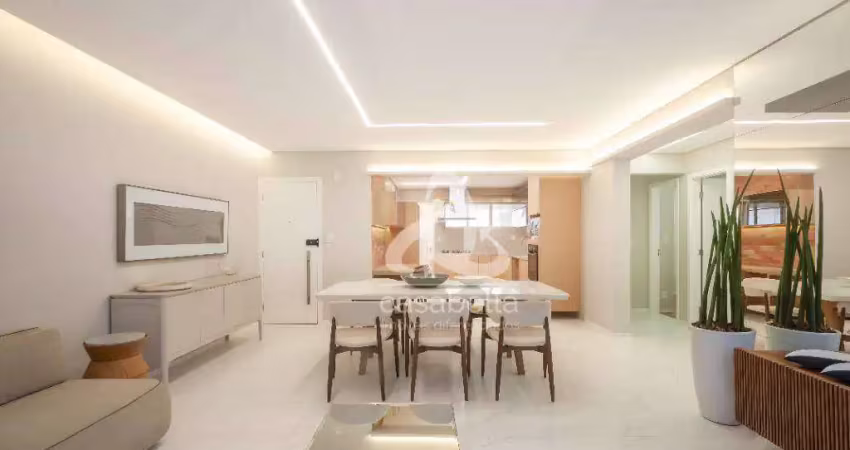 Apartamento com 3 dormitórios à venda, 150 m² por r$ 2.190.000,00 - vila rica - santos/sp