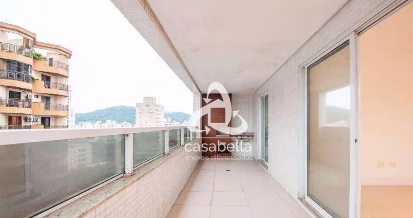 Apartamento com 4 dormitórios, 230 m² - venda por R$ 3.200.000,00 ou aluguel por R$ 13.000,00/mês - Pompéia - Santos/SP