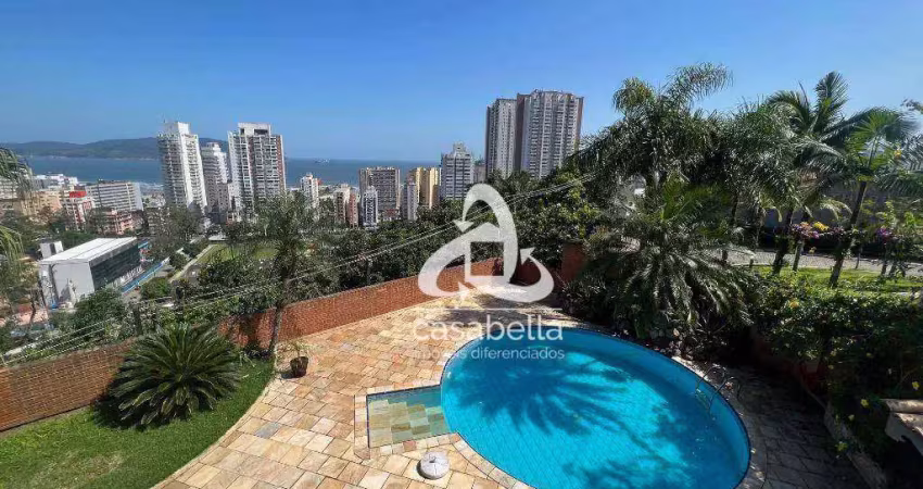 Casa com 4 dormitórios à venda, 578 m² por R$ 5.000.000,00 - Morro Santa Terezinha - Santos/SP