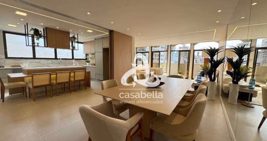 Apartamento com 3 dormitórios à venda, 270 m² por R$ 3.050.000,00 - Boqueirão - Santos/SP