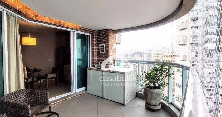 Apartamento com 1 dormitório à venda, 45 m² por R$ 750.000,00 - Gonzaga - Santos/SP
