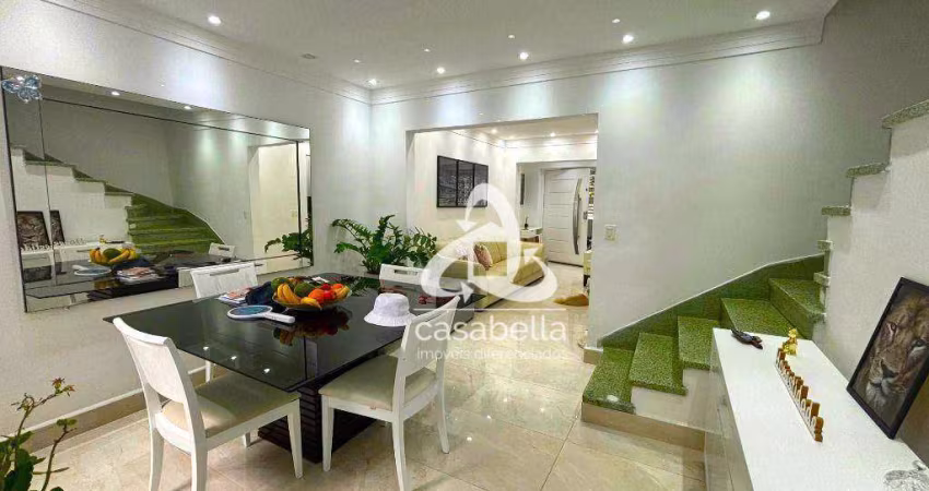 Casa com 3 dormitórios à venda, 200 m² por R$ 2.150.000,00 - Embaré - Santos/SP