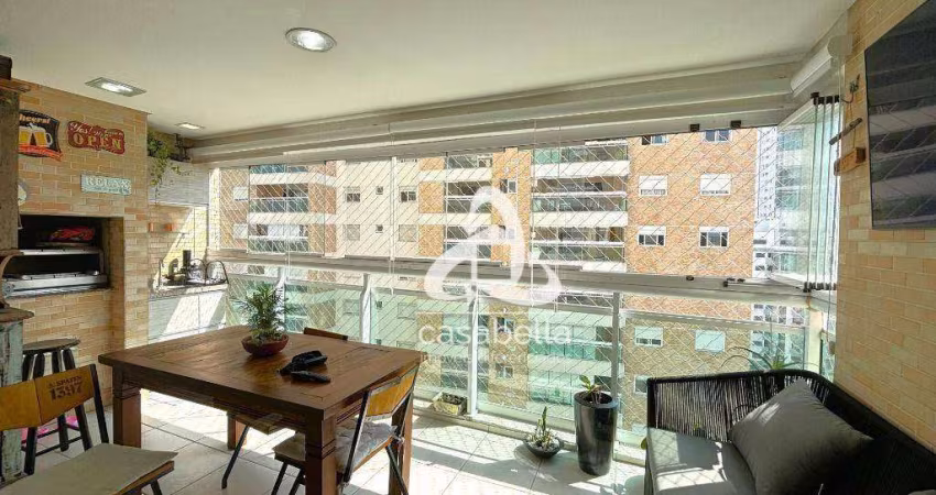 Apartamento com 3 dormitórios à venda, 103 m² por R$ 1.140.000,00 - Ponta da Praia - Santos/SP