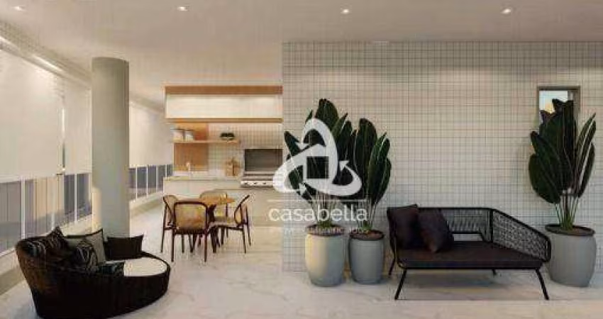 Apartamento com 2 dormitórios à venda, 87 m² por R$ 1.090.000,00 - Boqueirão - Santos/SP