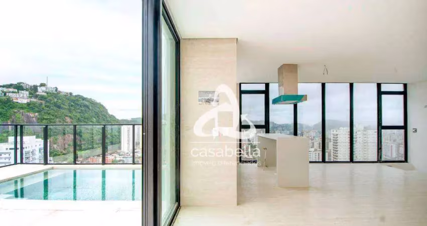 Cobertura com 3 dormitórios à venda, 160 m² por R$ 2.750.000,00 - José Menino - Santos/SP