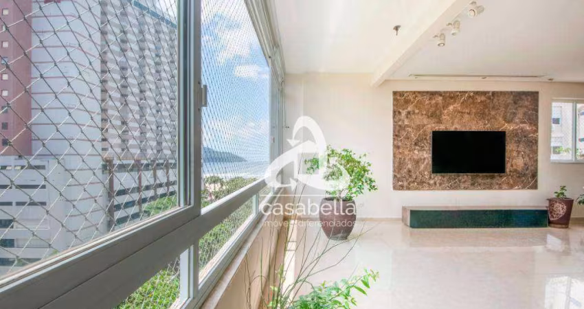 Apartamento com 3 dormitórios à venda, 137 m² por R$ 870.000,00 - Gonzaga - Santos/SP