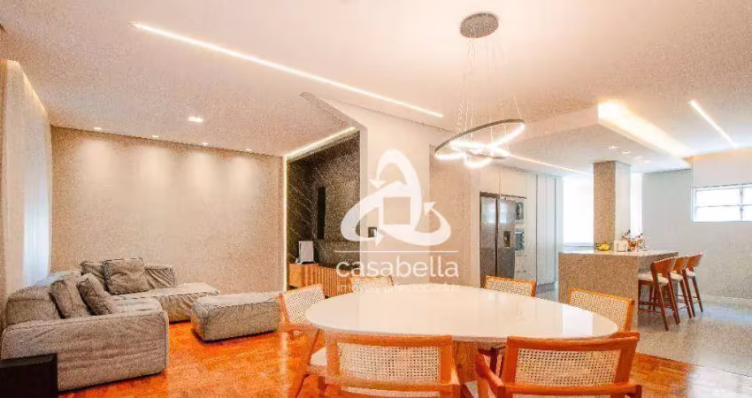 Apartamento à venda em santos. 120 m² úteis | boqueirão, santos. - porteira fechada
