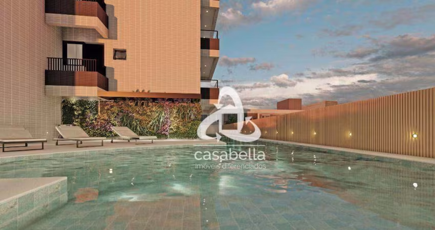 Apartamento com 3 dormitórios à venda, 150 m² por R$ 2.367.000,00 - Aparecida - Santos/SP