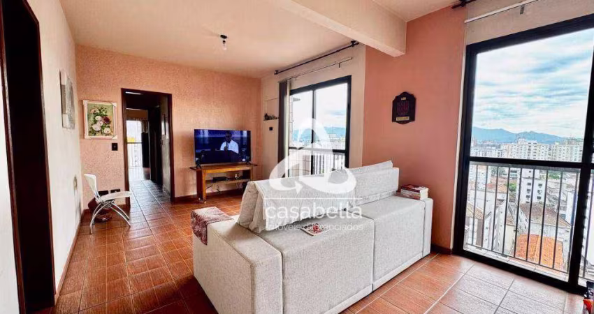 Apartamento com 3 dormitórios à venda, 98 m² por R$ 700.000,00 - Embaré - Santos/SP