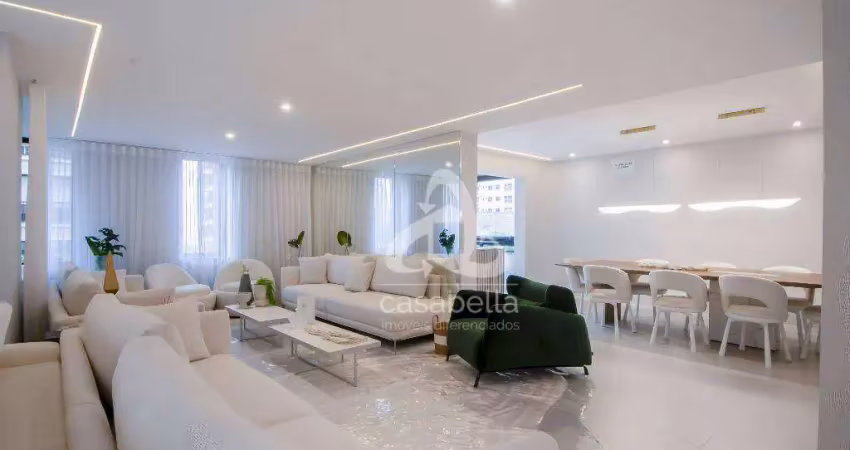 Apartamento com 4 dormitórios à venda, 283 m² por r$ 3.200.000,00 - vila rica - santos/sp