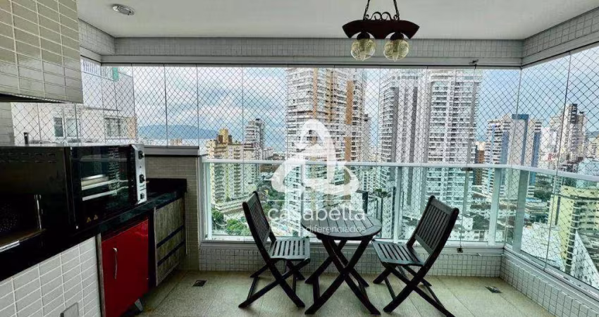 Apartamento com 3 dormitórios à venda, 120 m² por R$ 1.500.000,00 - Gonzaga - Santos/SP