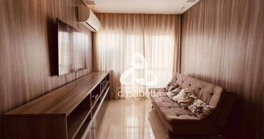 Apartamento com 2 dormitórios à venda, 70 m² por R$ 640.000,00 - Vila Matias - Santos/SP