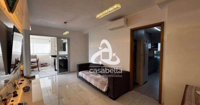 Apartamento com 3 dormitórios à venda, 81 m² por R$ 1.190.000,00 - Boqueirão - Santos/SP