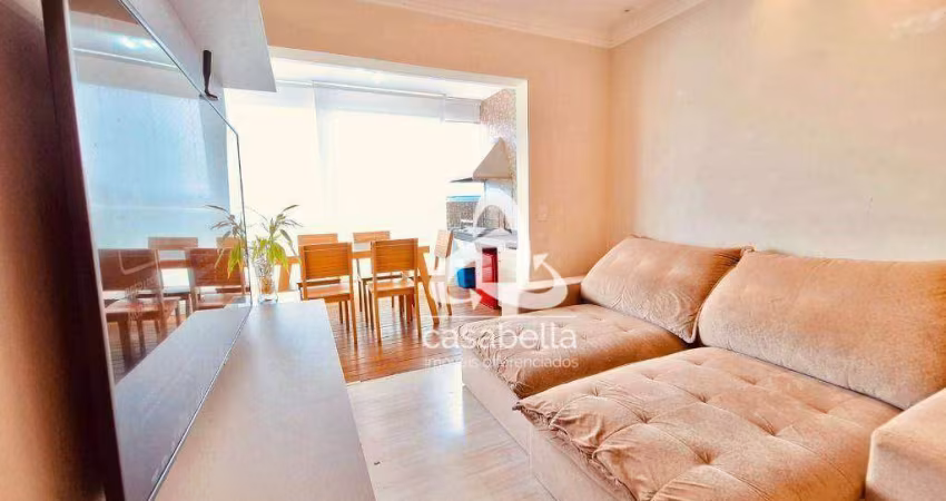 Apartamento com 3 dormitórios, 88 m² - venda por R$ 1.400.000,00 ou aluguel por R$ 8.500,02/mês - Campo Grande - Santos/SP