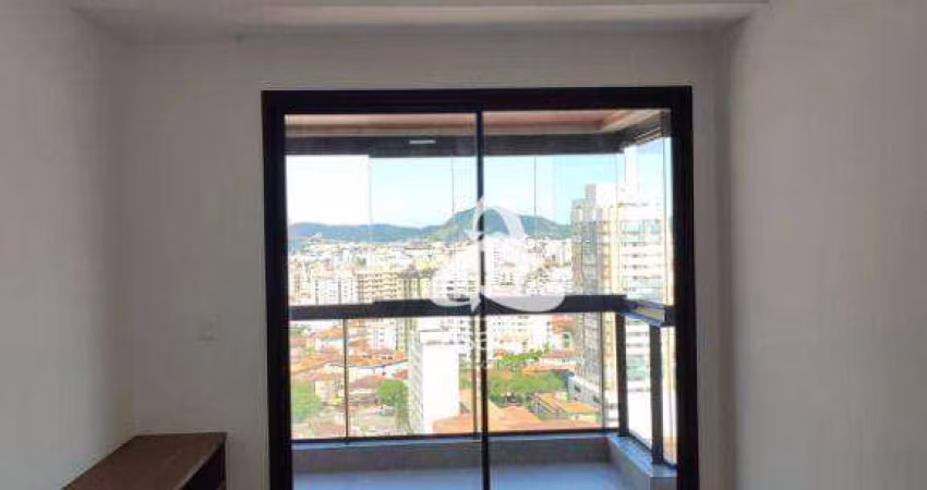 Apartamento com 1 dormitório à venda, 54 m² por R$ 915.000,00 - Boqueirão - Santos/SP