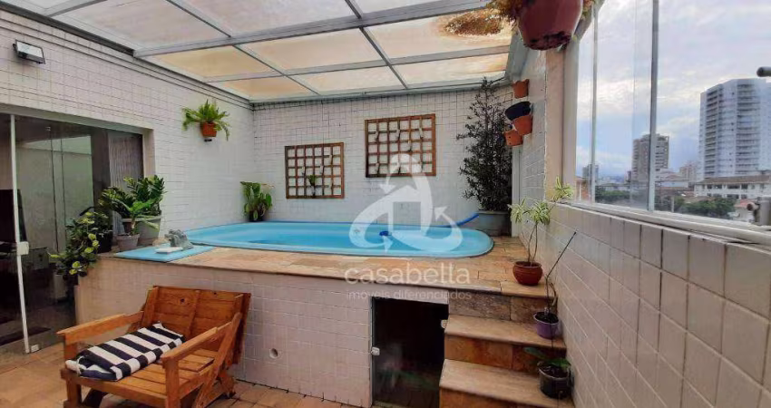 Casa com 3 dormitórios à venda, 260 m² por R$ 1.450.000,00 - Embaré - Santos/SP