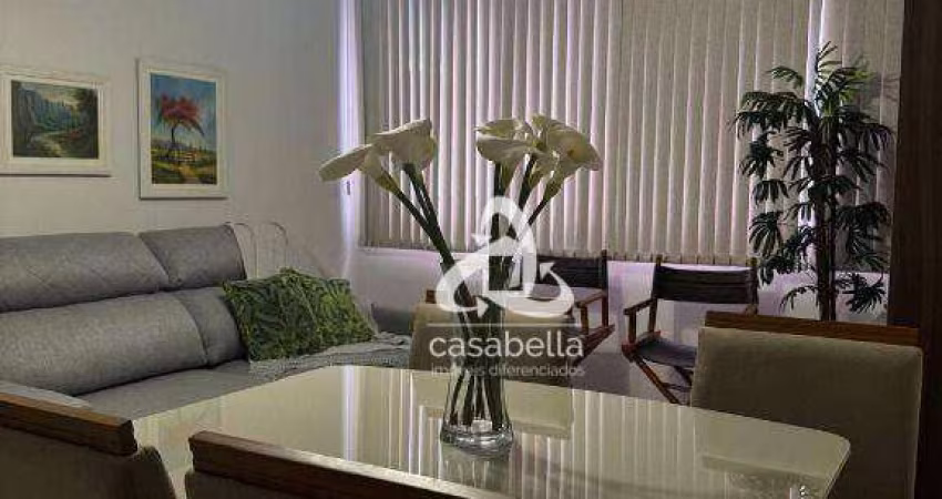 Apartamento com 2 dormitórios à venda, 97 m² por R$ 750.000,00 - Embaré - Santos/SP