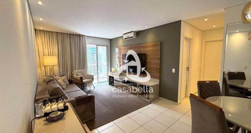 Apartamento com 2 dormitórios à venda, 95 m² por R$ 1.199.000,00 - Gonzaga - Santos/SP