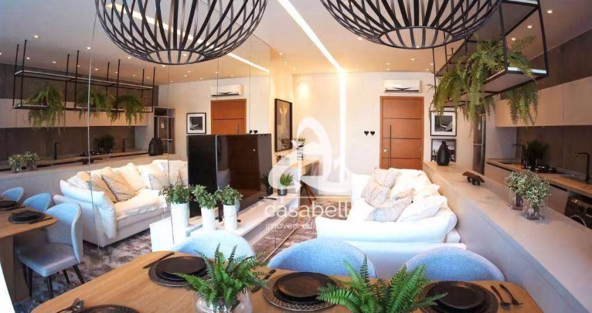 Apartamento com 2 dormitórios à venda, 72 m² por R$ 720.000,00 - Encruzilhada - Santos/SP