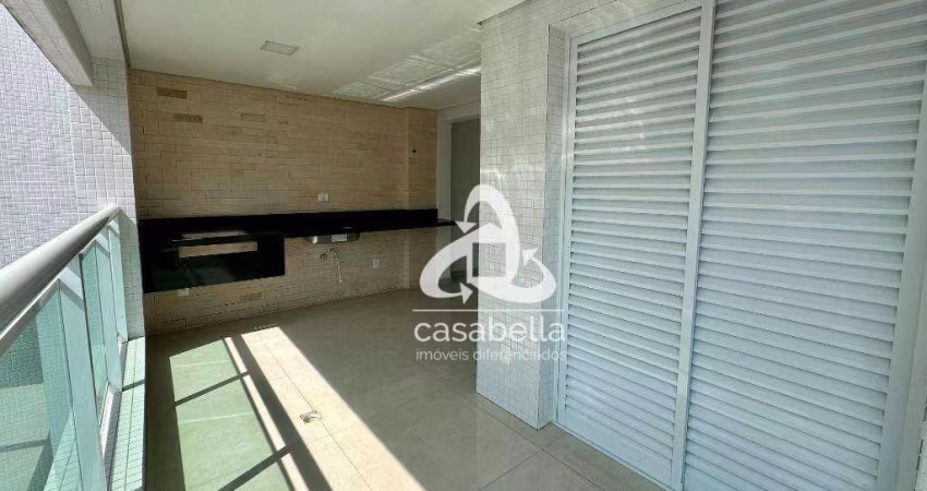 Apartamento com 2 dormitórios à venda, 92 m² por R$ 1.550.000,00 - Boqueirão - Santos/SP