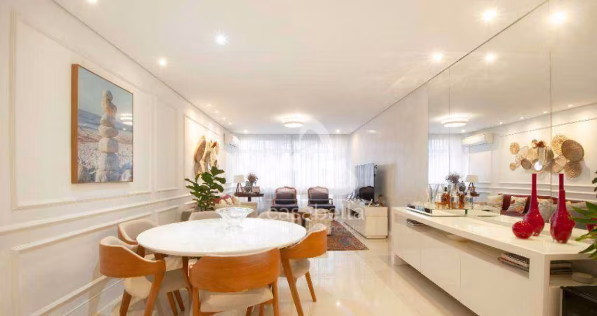 Apartamento com 3 dormitórios à venda, 160 m² por R$ 1.200.000,00 - Gonzaga - Santos/SP
