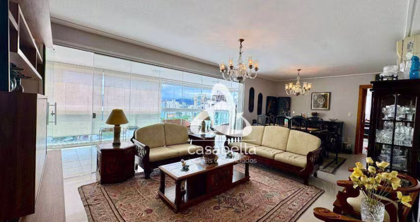 Apartamento com 3 dormitórios à venda, 191 m² por R$ 2.900.000,00 - Embaré - Santos/SP