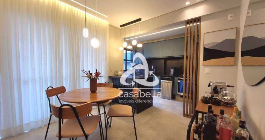 Apartamento com 2 dormitórios à venda, 88 m² por R$ 1.250.000,00 - Boqueirão - Santos/SP