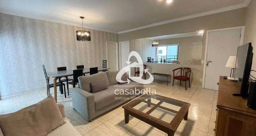 Apartamento com 3 dormitórios para alugar, 143 m² por R$ 9.500,00/mês - Embaré - Santos/SP