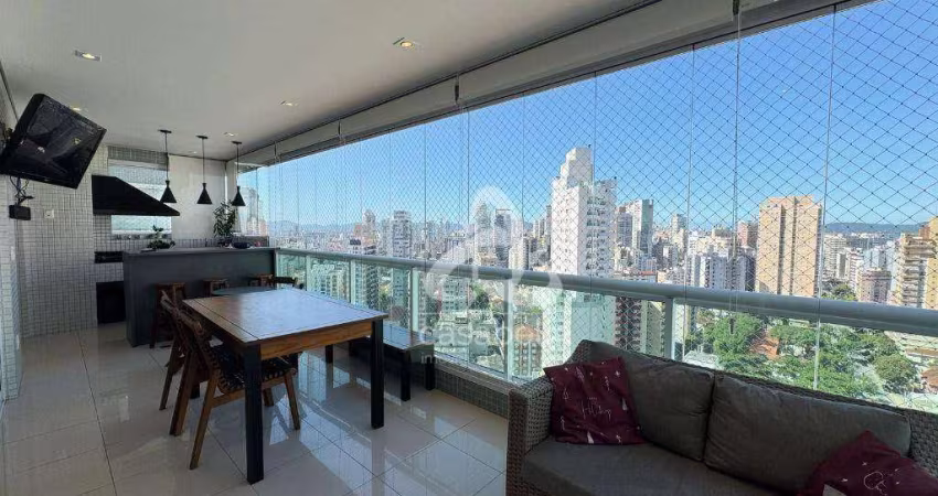 Apartamento com 3 dormitórios à venda, 179 m² por R$ 2.490.000,00 - Gonzaga - Santos/SP
