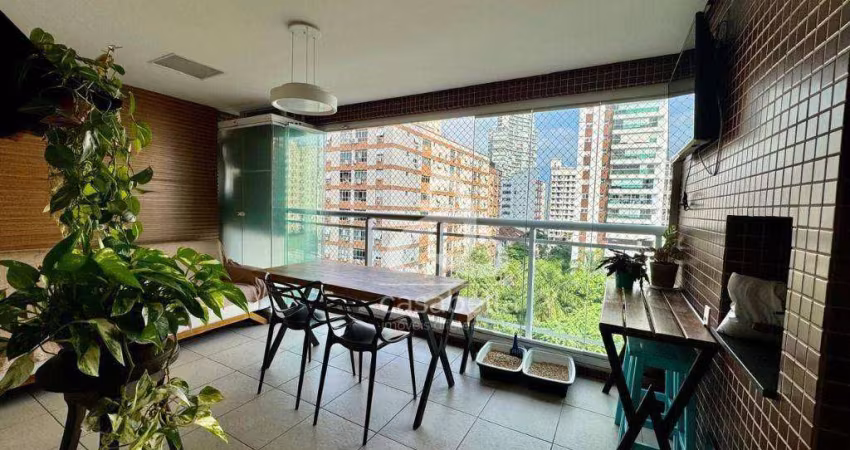 Apartamento com 3 dormitórios à venda, 87 m² por R$ 990.000,00 - Pompéia - Santos/SP