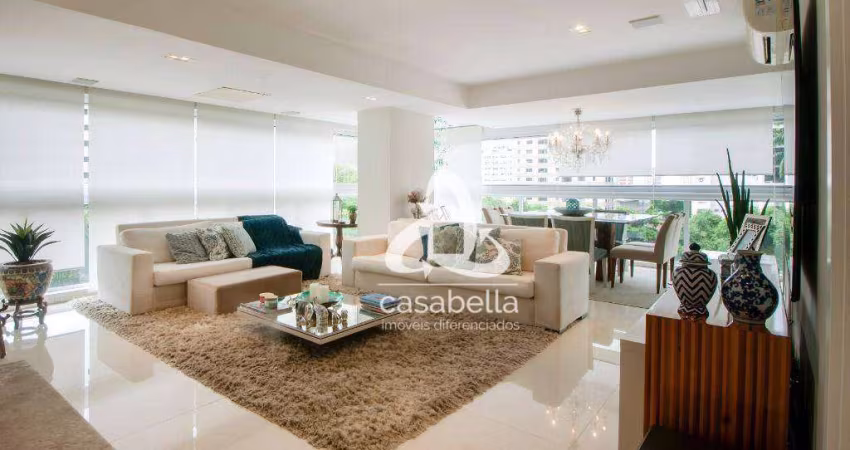 Apartamento com 4 dormitórios à venda, 222 m² por R$ 3.800.000,00 - Gonzaga - Santos/SP