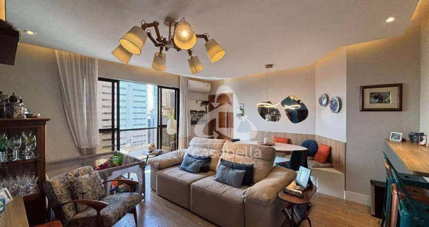 Apartamento com 2 dormitórios à venda, 96 m² por R$ 750.000,00 - Boqueirão - Santos/SP